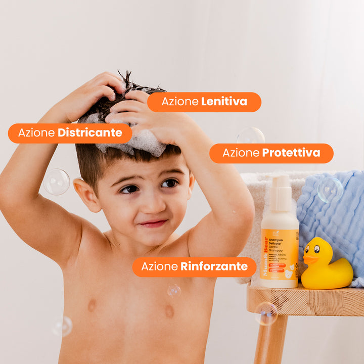 Shampoo Delicato Baby & Kids - Districante, Nutriente, Lenitivo | Eco Bio Boutique