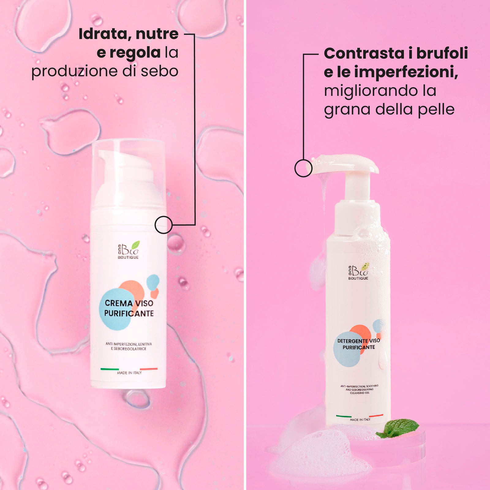 Skincare Anti Brufoli e Imperfezioni | Eco Bio Boutique