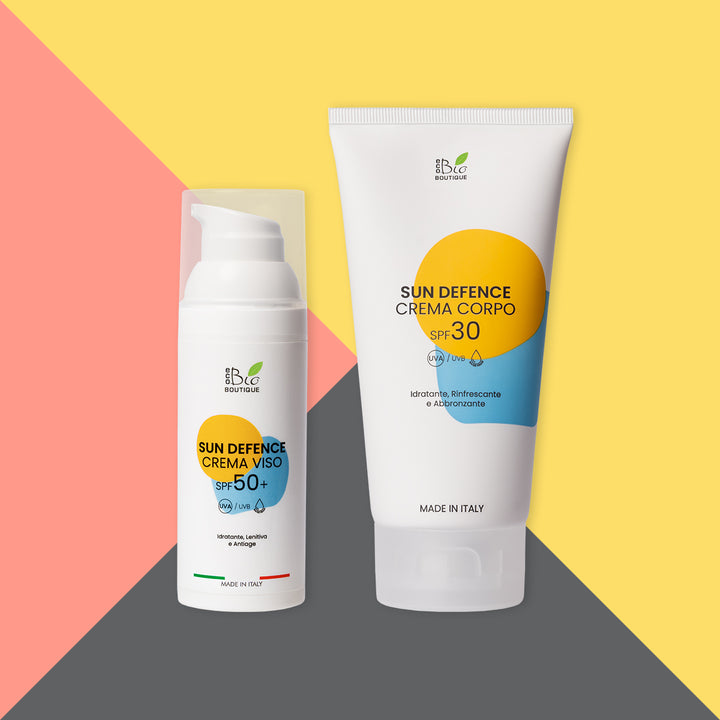 Sun Defence Bundle - Protezione solare viso e corpo | Eco Bio Boutique