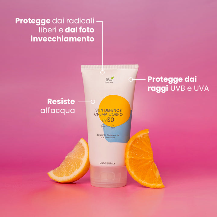 Sun Defence Crema Corpo SPF 30 | Eco Bio Boutique