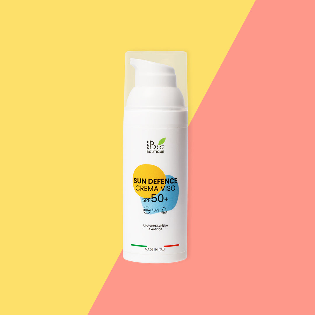 Sun Defence Crema Viso SPF 50+ | Eco Bio Boutique