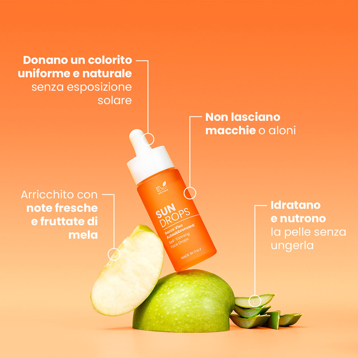 Sun Drops - Gocce autoabbronzanti viso | Eco Bio Boutique