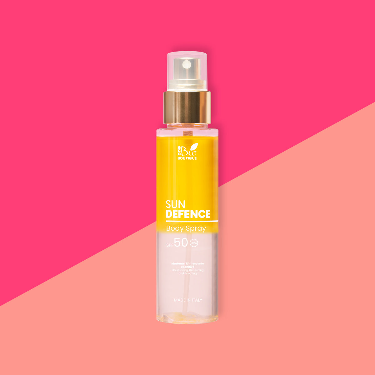 Sunscreen Body Spray SPF50 - Idratante, Rinfrescante e Lenitivo | Eco Bio Boutique
