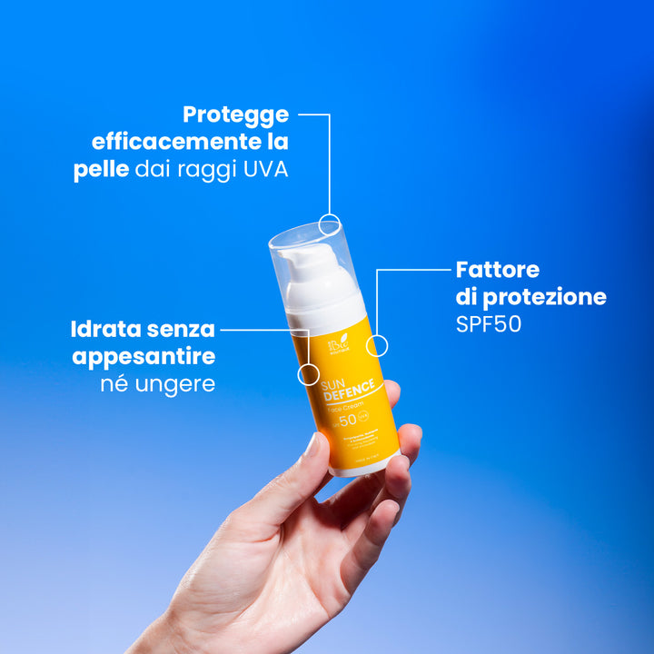 Sunscreen Face Cream SPF50 - Rimpolpante, Nutriente e Antiossidante | Eco Bio Boutique