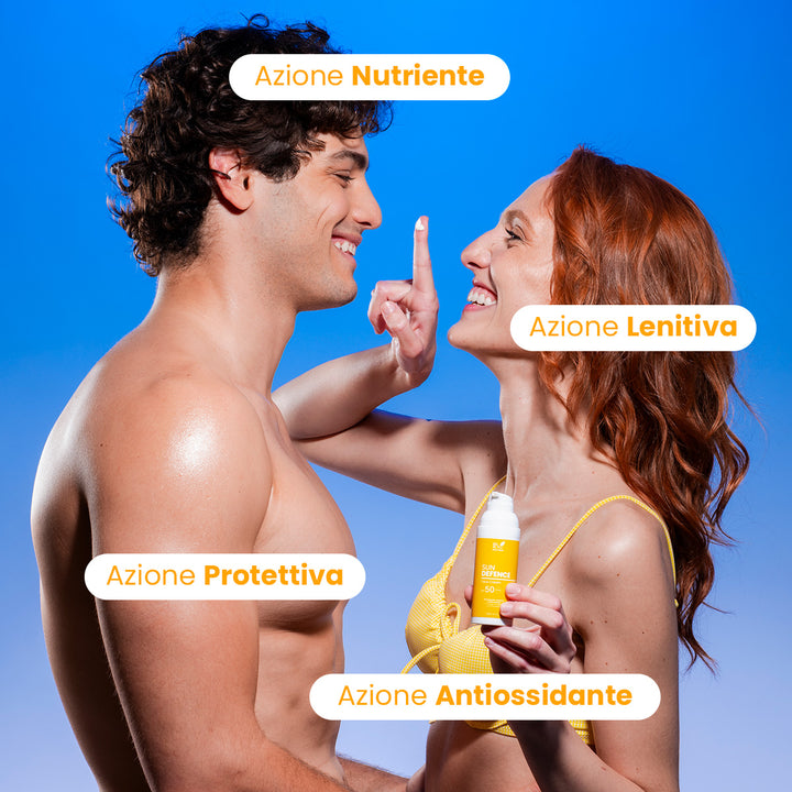 Sunscreen Face Cream SPF50 - Rimpolpante, Nutriente e Antiossidante | Eco Bio Boutique