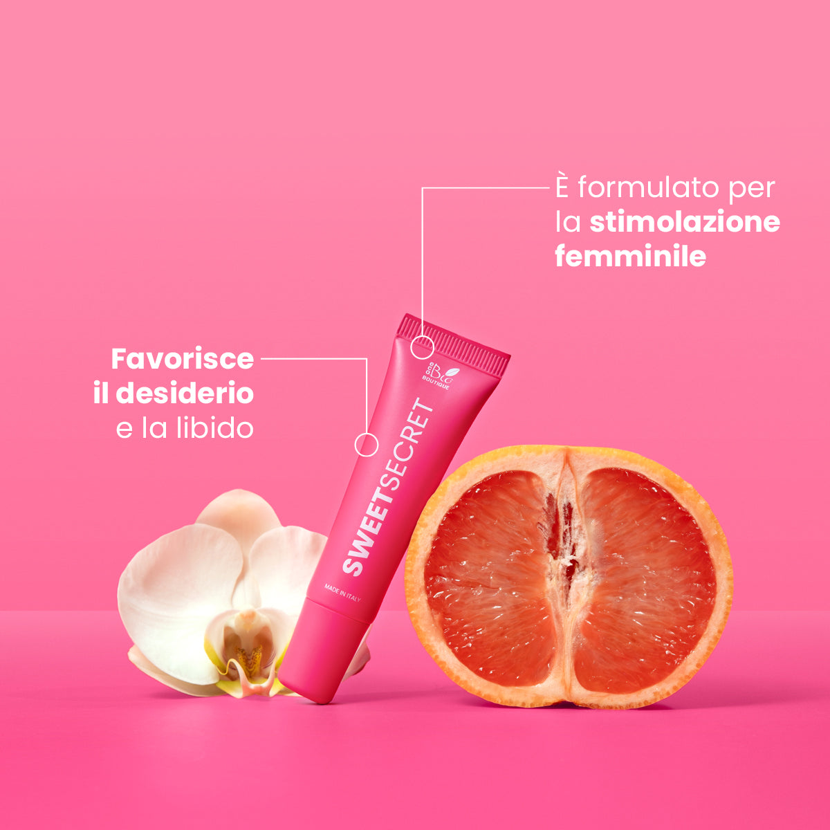 Sweet Secret - Gel Stimolante Intimo Donna | Eco Bio Boutique