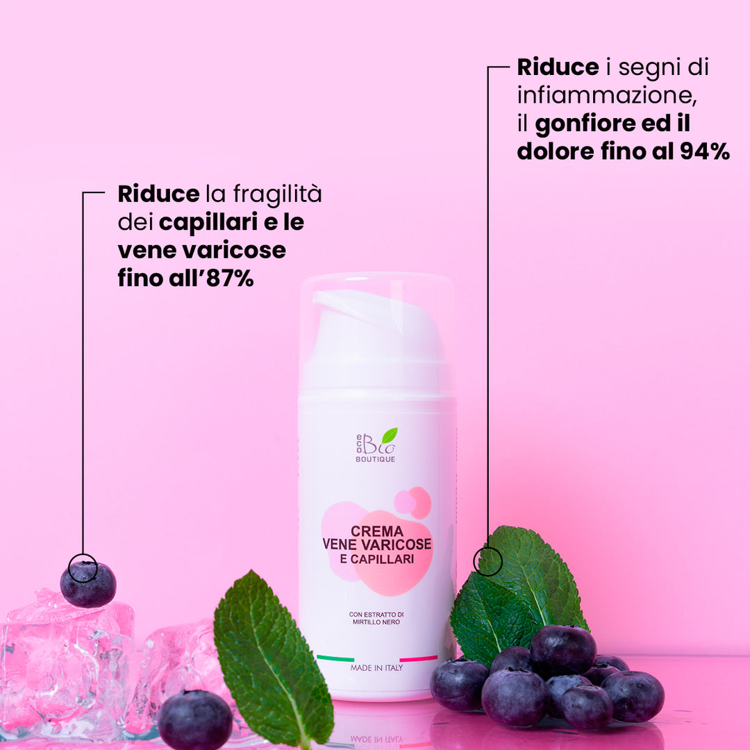 Crema Vene Varicose e Capillari | Eco Bio Boutique