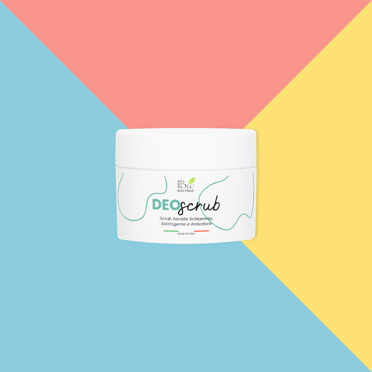 DeoScrub - Scrub Ascelle Schiarente, Astringente e Antiodore | Eco Bio Boutique