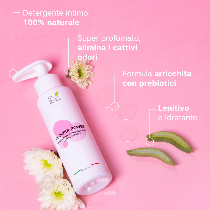 Flower Power - Detergente Intimo Delicato con Prebiotici | Eco Bio Bou…